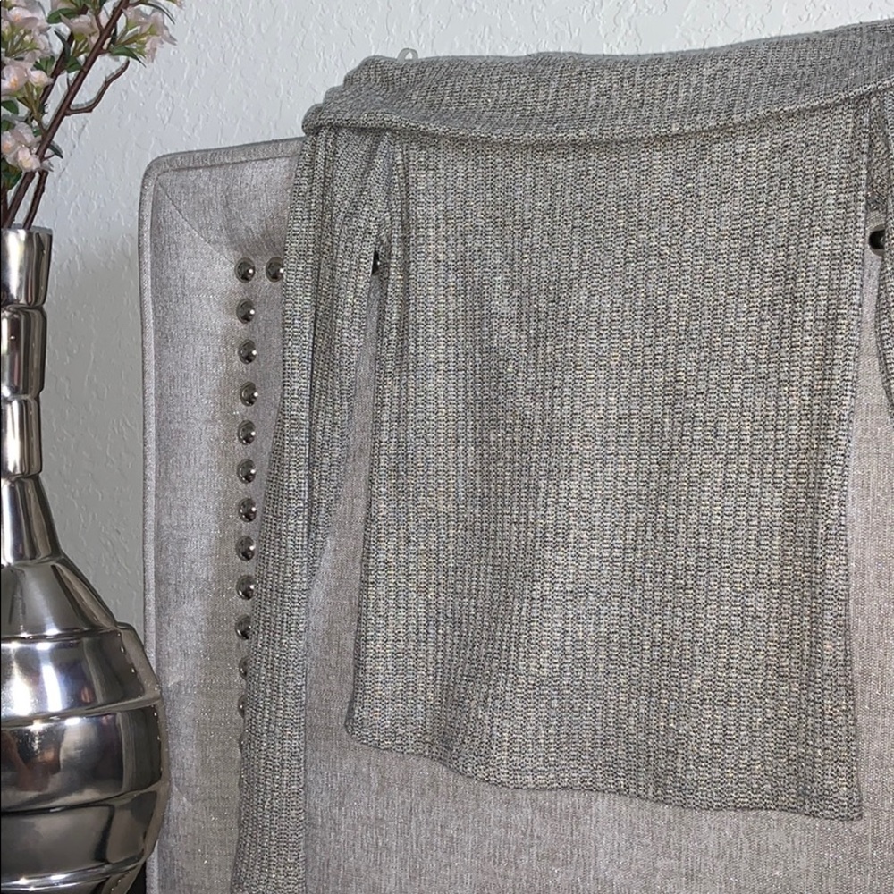 Strapless sweater top!